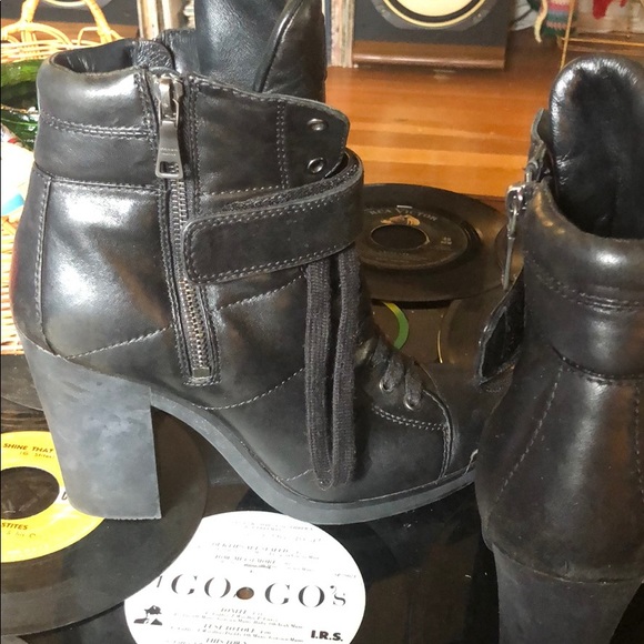 Favorite PRADA black booties. So comfy. - Picture 4 of 6